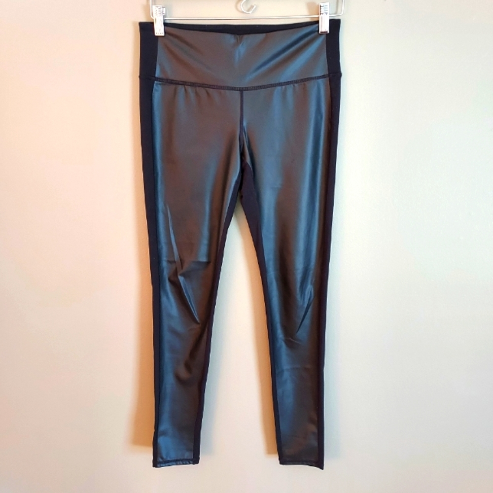 Athleta Faux Leather Leggings Size Small